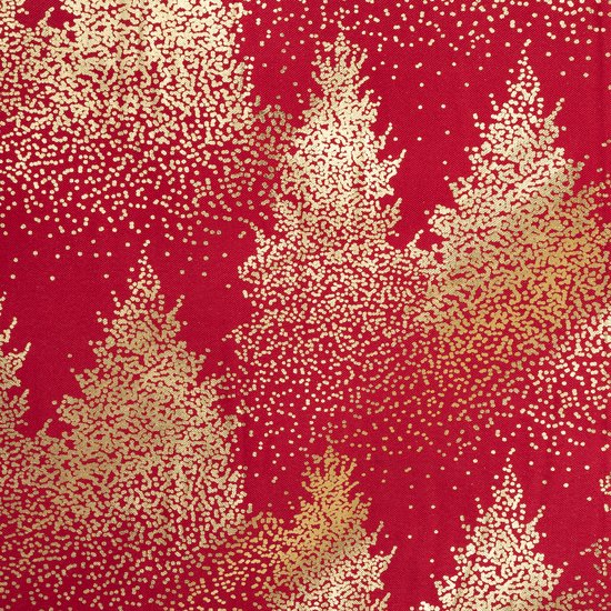 Christmas decoration - Tablecloth - Table linen - Dark red - 140x360cm