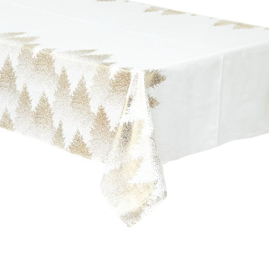 Christmas decoration - Tablecloth - Table linen - White - 140x360cm
