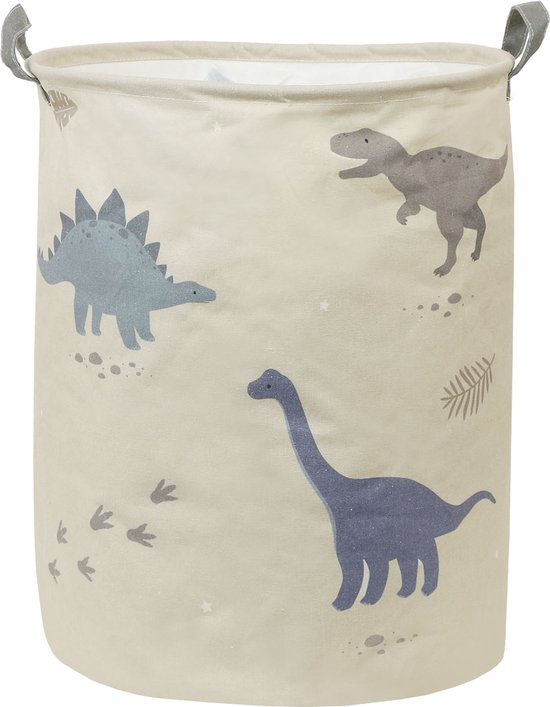A Little Lovely Company Opbergmand/Speelgoedmand kinderkamer - Dinosaurussen