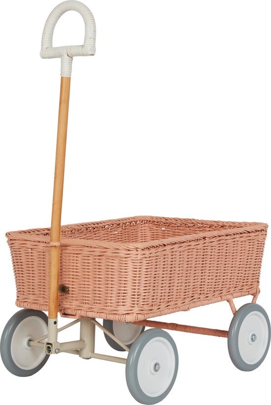 Olli Ella Rotan Wonder Wagen - Rose - Trekkar