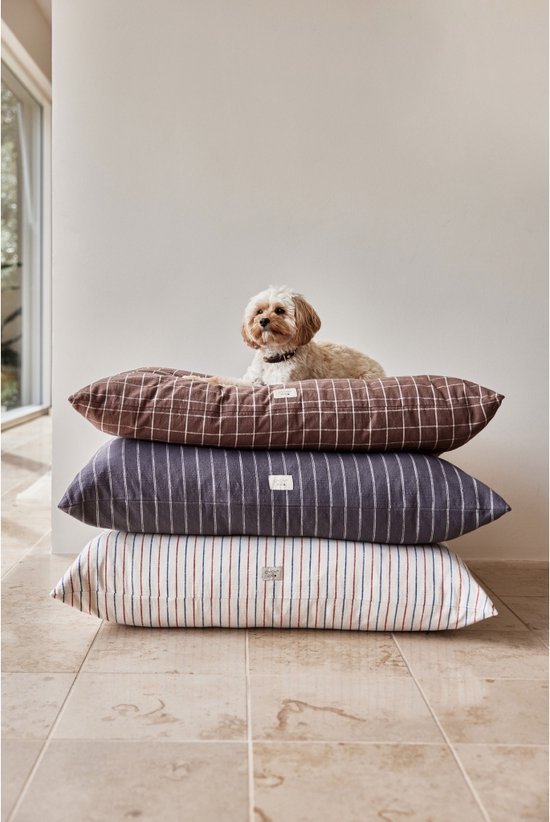 OYOY Hondenkussen - Large - 201 Anthracite - Kyoto Dog Cushion