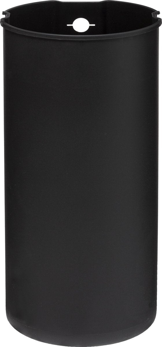5Five Delta Waste bin - Soft close - Anti-odor active carbon filter - Removable bucket - 30L - Metal Black