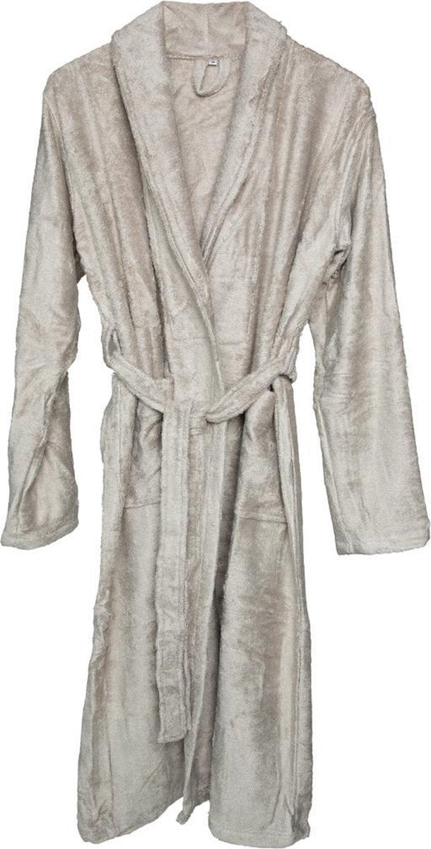 Timboo Bathrobe for adults - Feather Grey