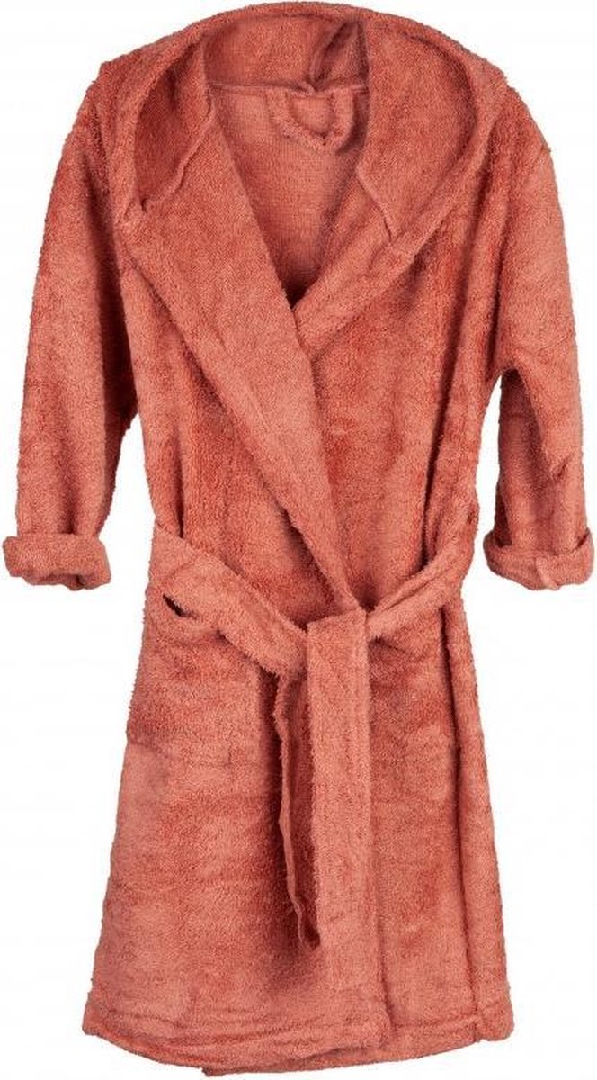 Timboo Children's Bathrobe - Apricot Blush