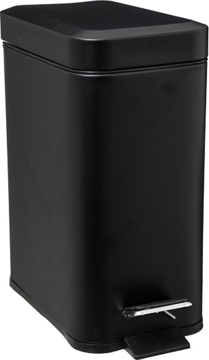 5Five Afvalemmer Softclose 5L - Zwart