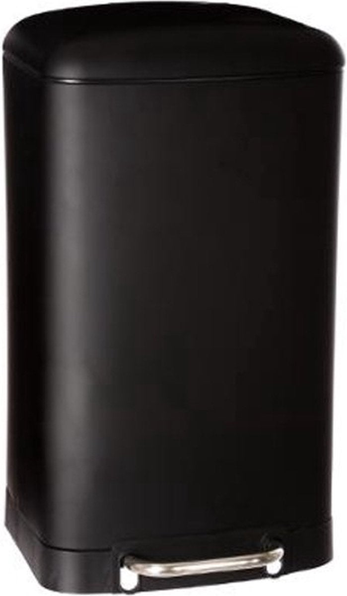 5Five Afvalemmer Ariane - Metaal 30L - Zwart