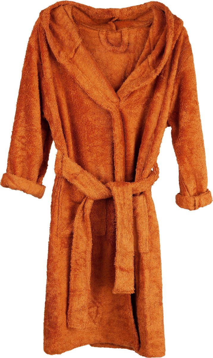 Timboo Children's Bathrobe - Inca Rust