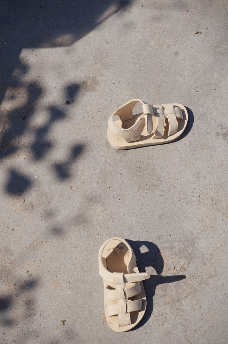 Konges Slojd Zomersandalen - Reed Yellow - Kindersandaal - Sandalen - Geel