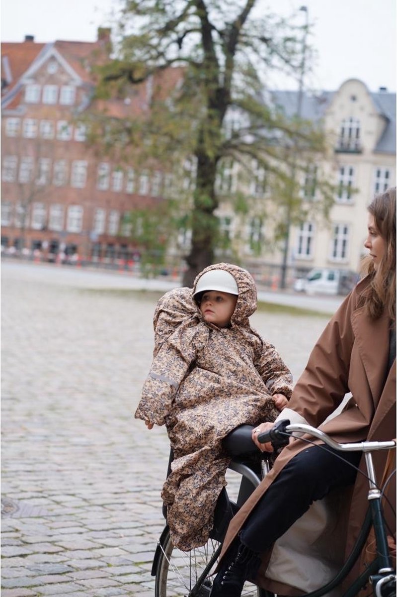 Konges Sløjd Regenpak one size voor kinderen - Vanaf 15 maanden tot 4/5jaar oud - Orangerie Beige