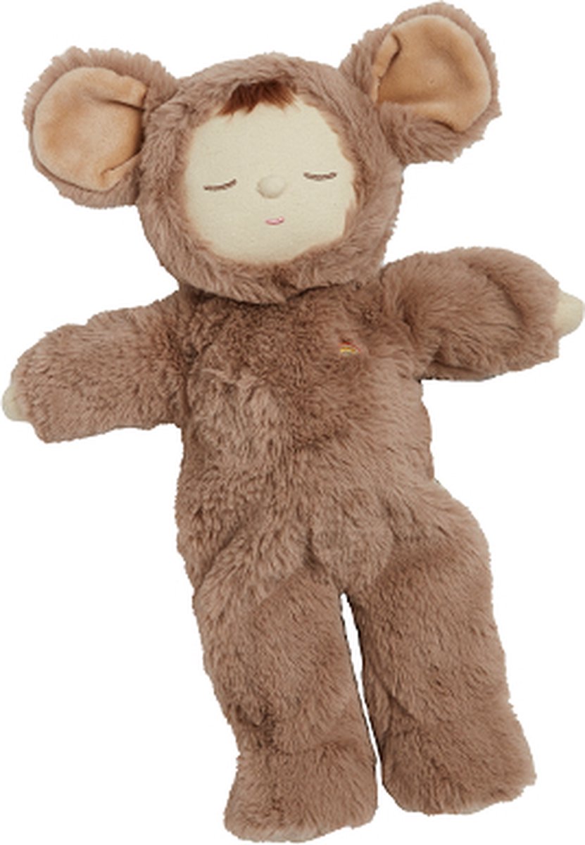 Olli Ella - Cozy Dozy Dinkum Doll Mousy Pickle - Knuffel - Pop - Speelknuffel