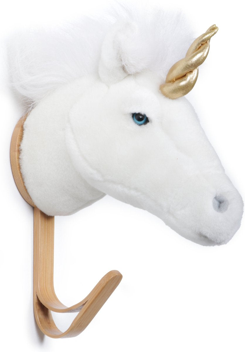 Wild &amp; Soft Wooden animal coat rack - Unicorn