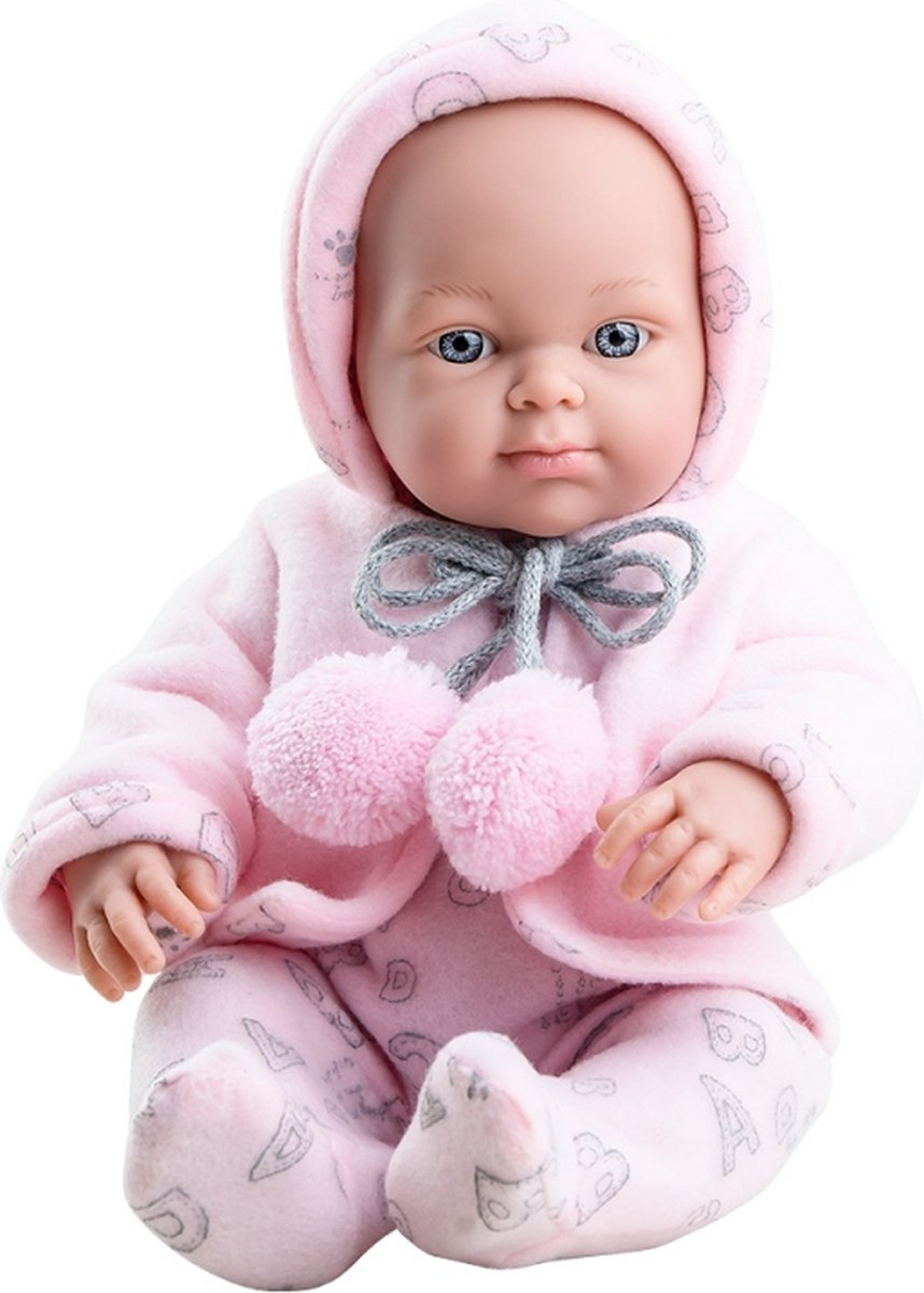 Poupée Paola Reina Mini-Pikolines Fille Pompons (32cm)