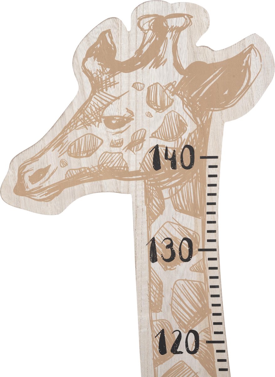 Atmosphera Kids Children's measuring stick Giraffe - Growth meter - From 50 to 140 cm - Wood