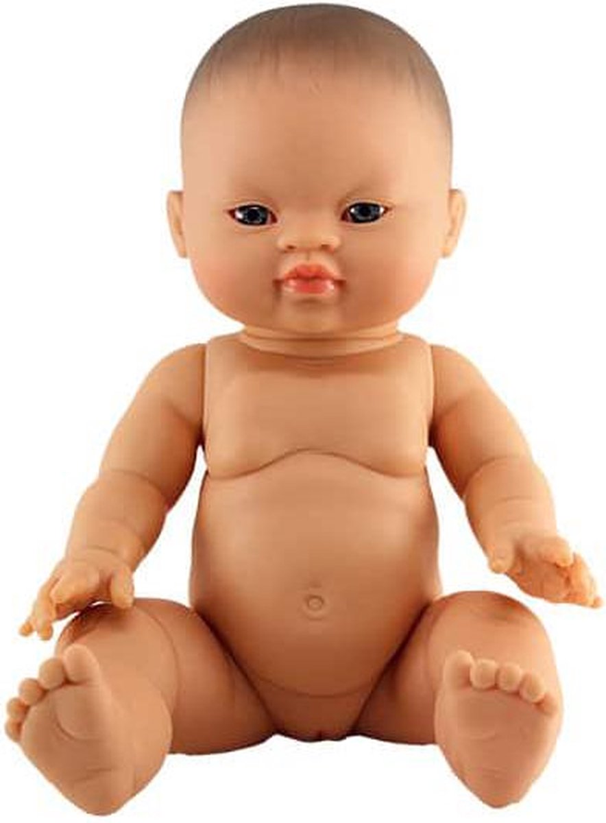 Paola Reina Gordi poupée bébé fille asiatique 34cm