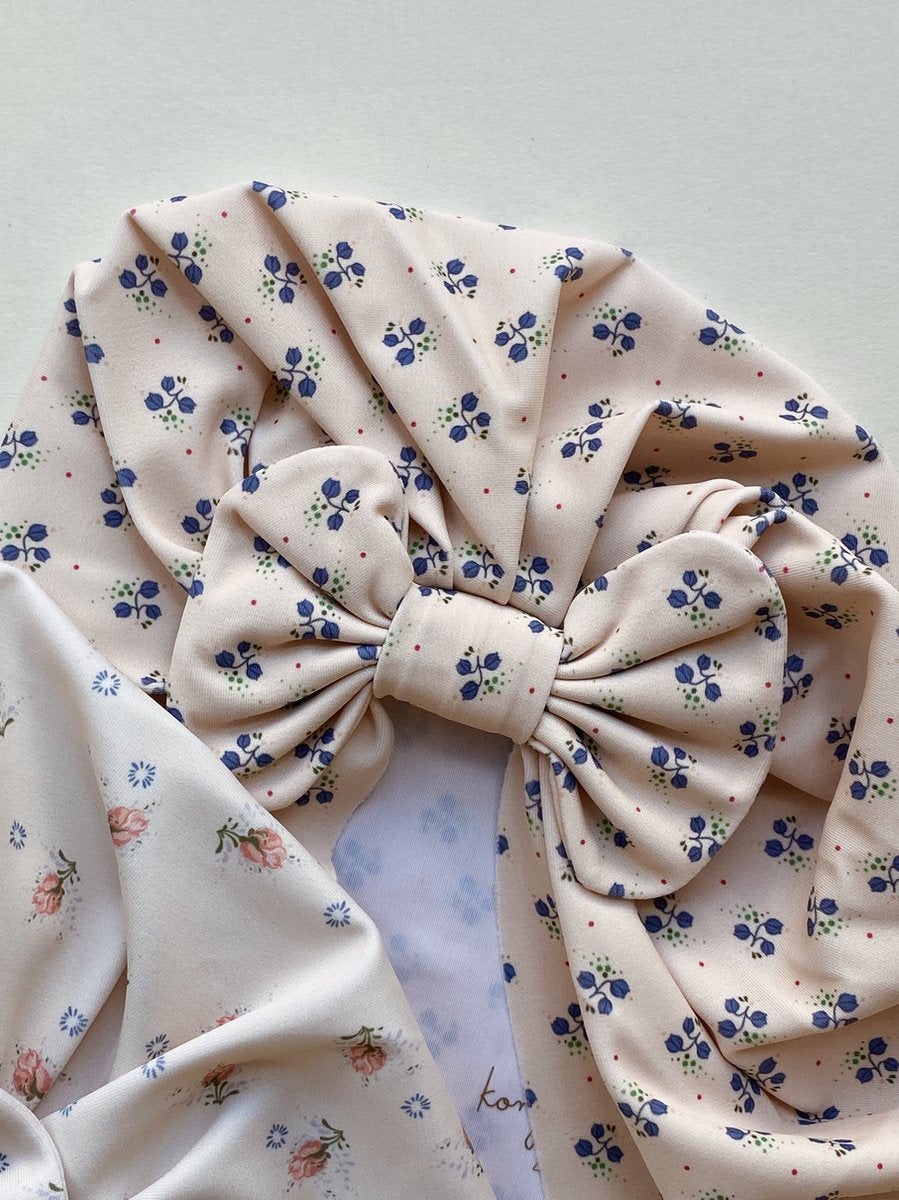 Konges Sløjd Blue Bell - Zwem Turban - UV hoed - Zonnehoed - Voor In Het Water - UV Werend UPF 50+