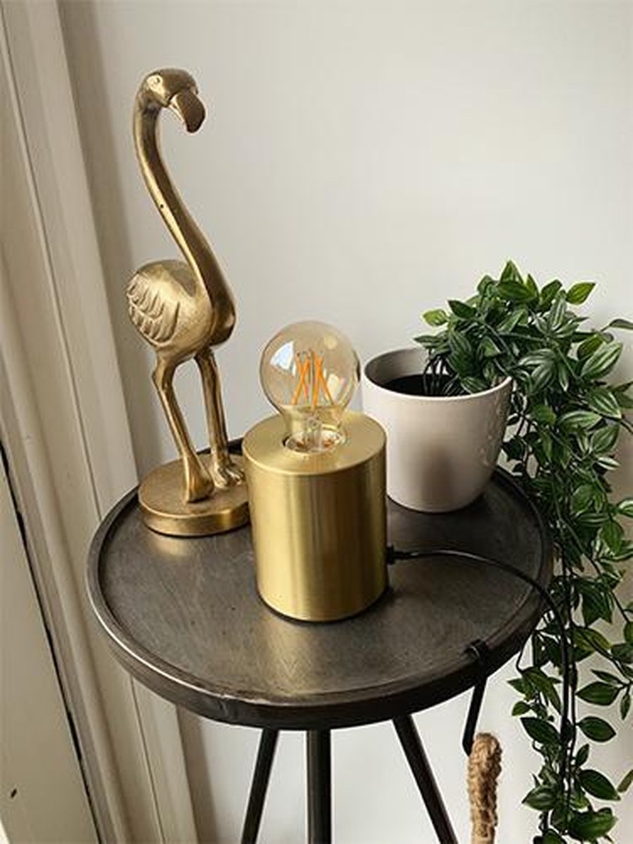 Lampe de Table Design Or 10,5cm