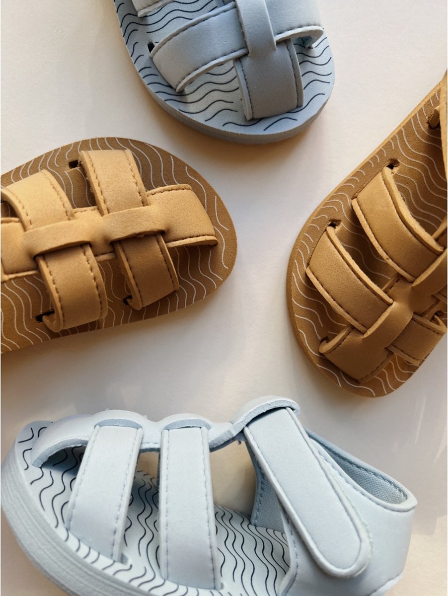 Konges Slojd Zomersandalen - Tradewinds - Kindersandaal - Sandalen - Licht Blauw