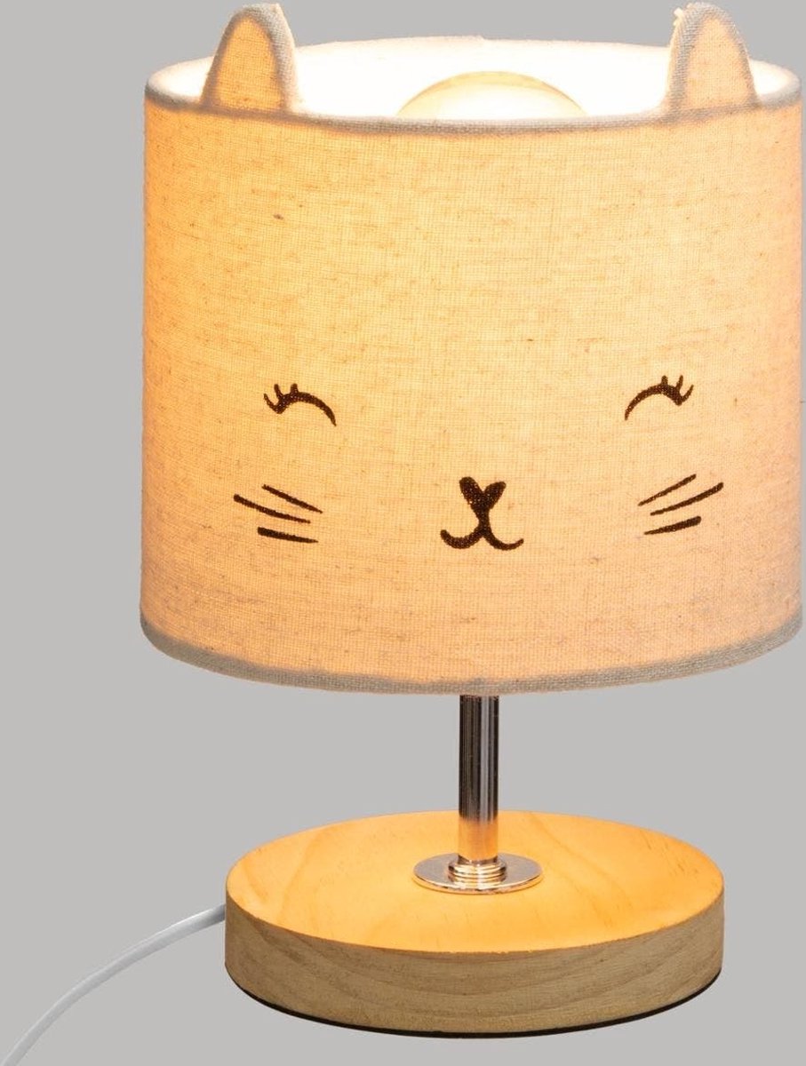 Atmosphera Kids Night Light Cat - 15 x 15 x 21 cm