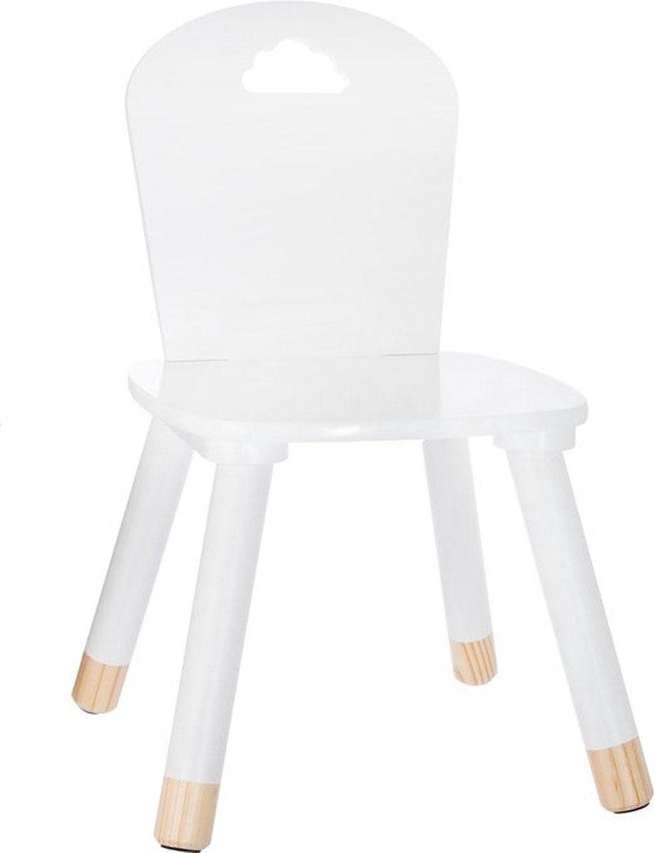 Chaise Haute Enfant Atmosphera Blanc - 50x30x30 cm