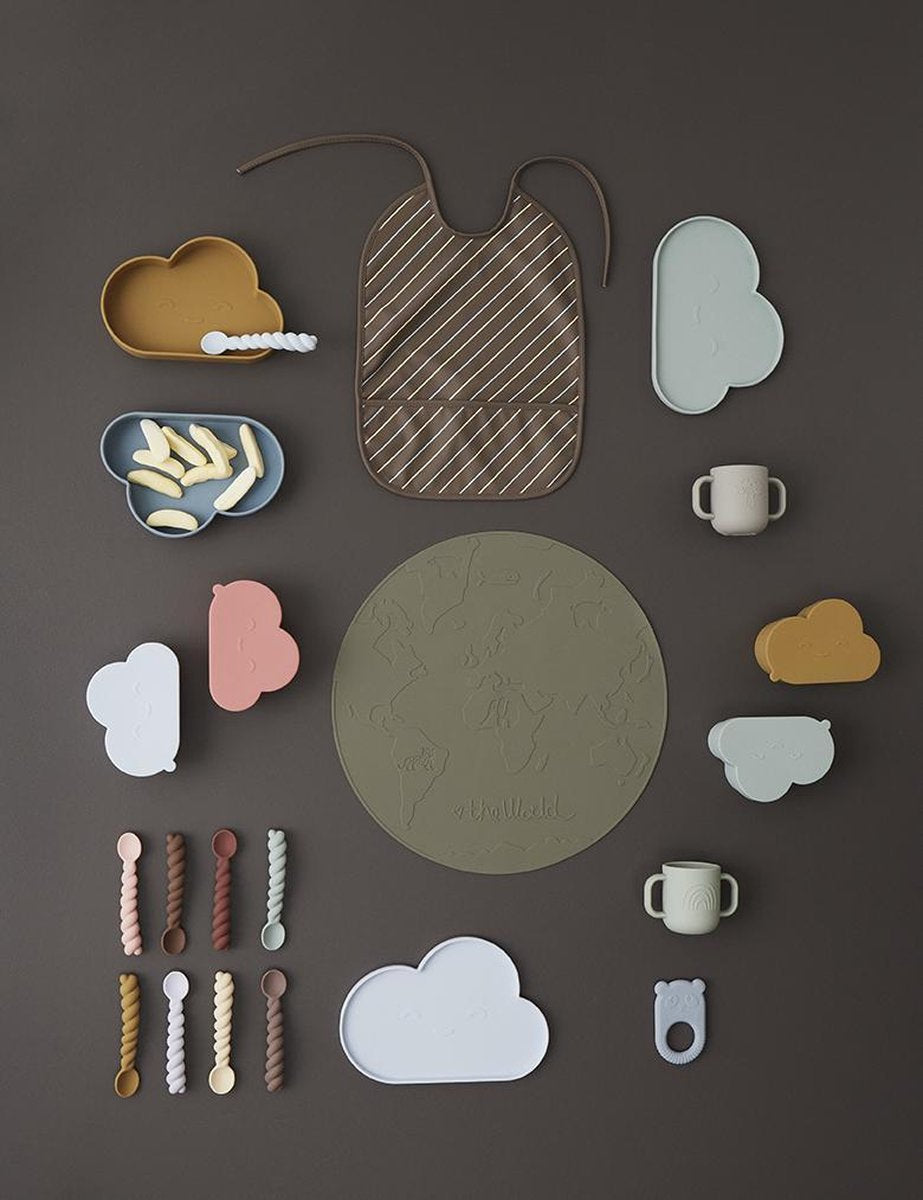 OYOY Chloe Cloud Snack Bowl Overige Kom Bruin