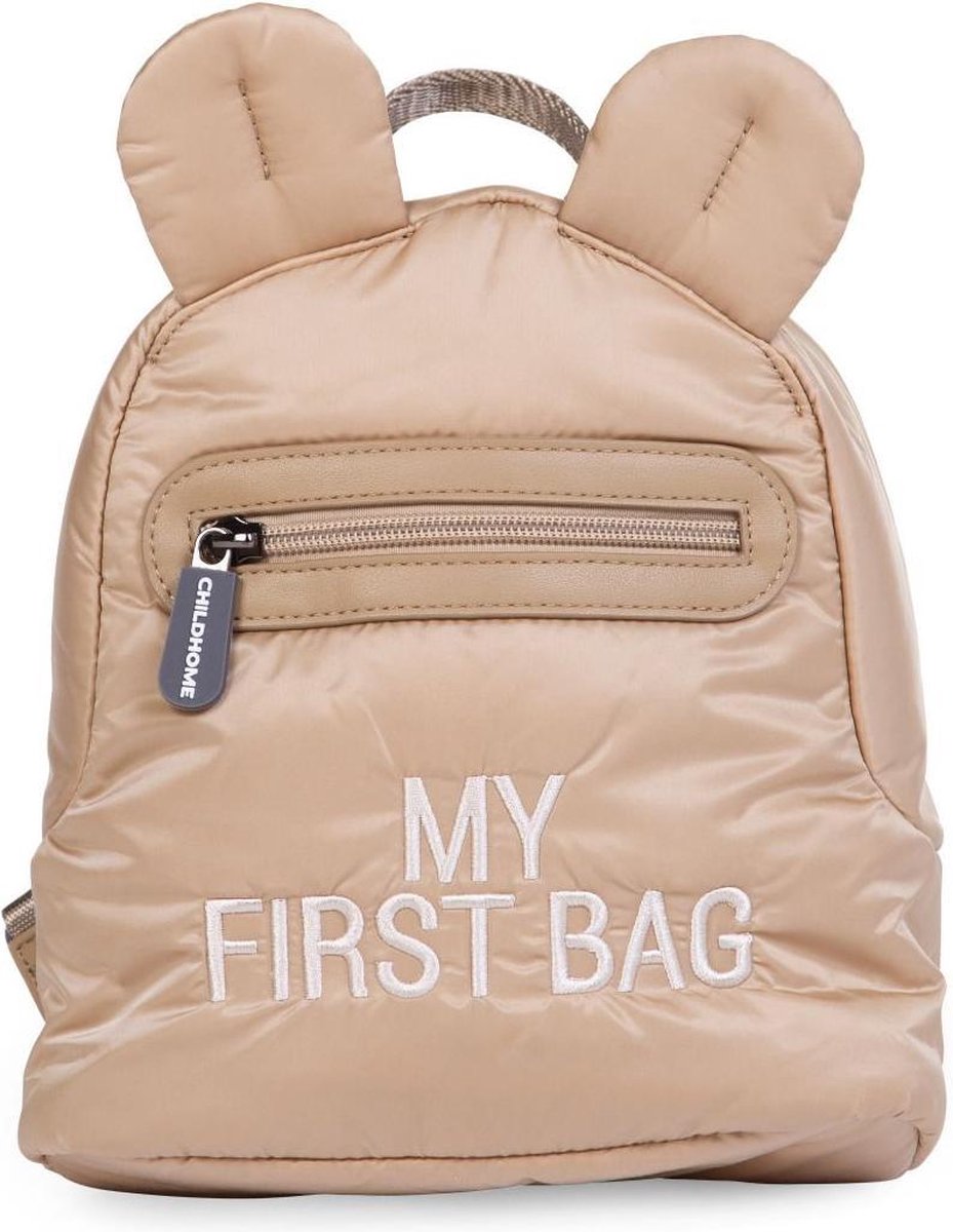 Childhome Kids - My First Bag - Gewatteerd Beige - Kinderrugzak