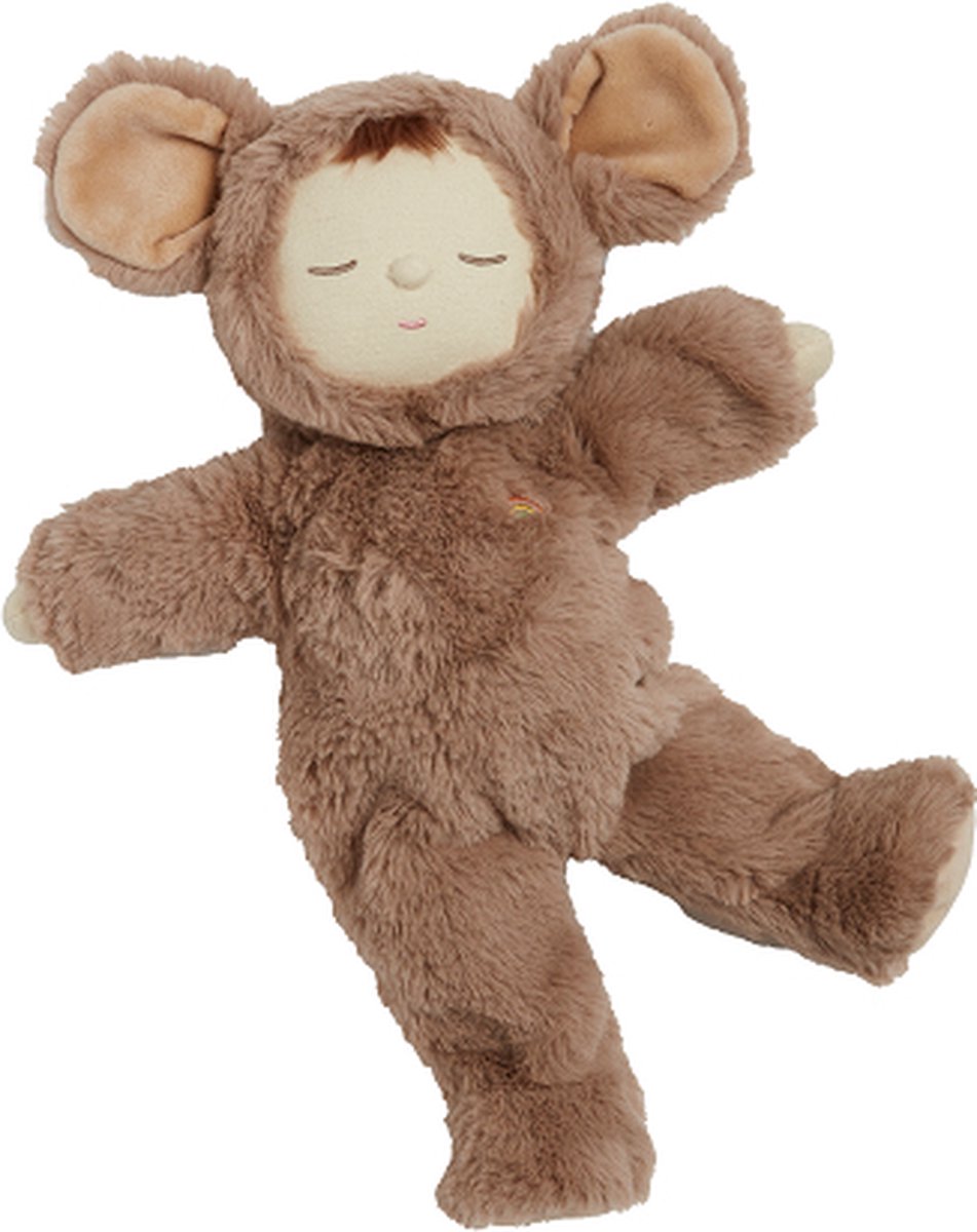 Olli Ella - Cozy Dozy Dinkum Doll Mousy Pickle - Knuffel - Pop - Speelknuffel
