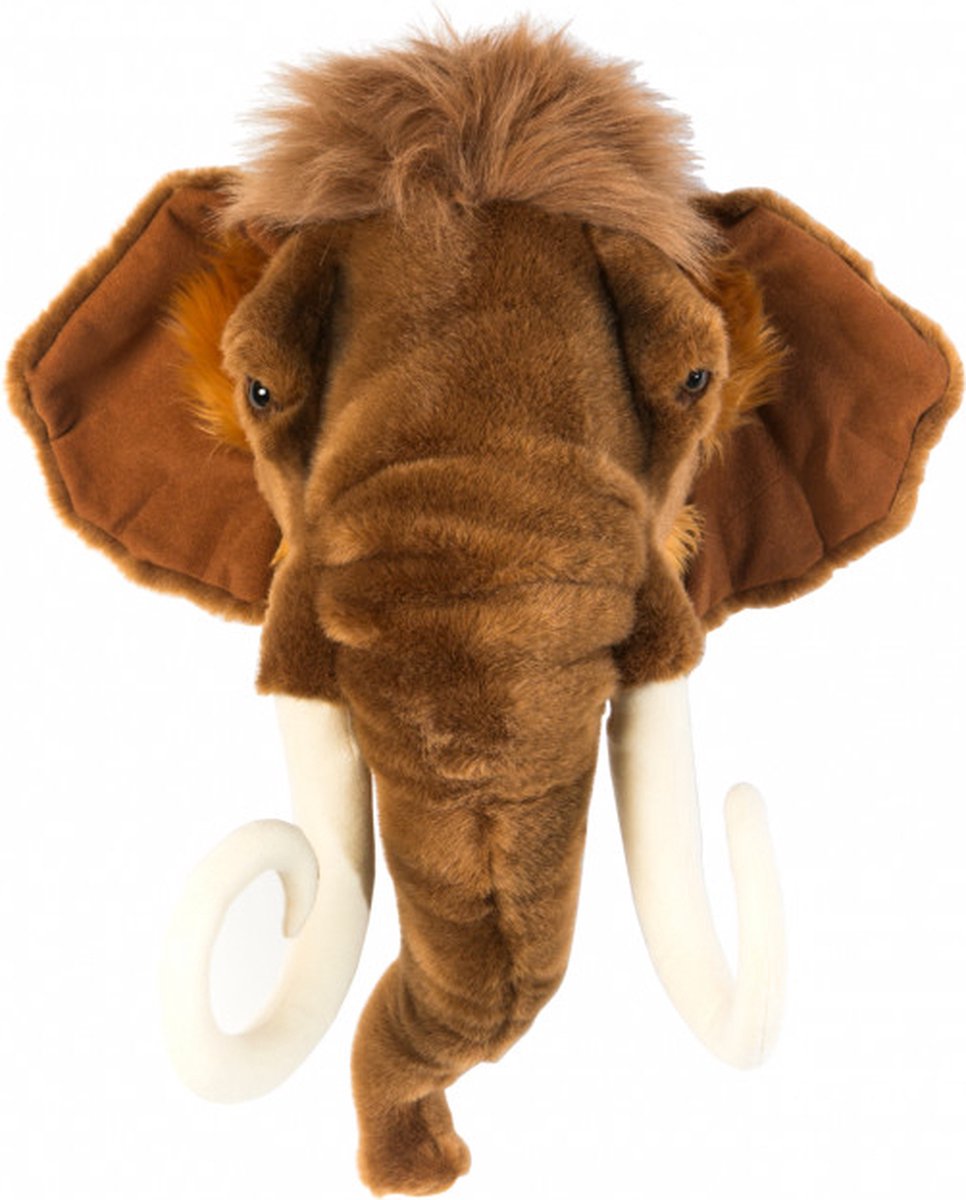 Wild &amp; Soft Arthur animal head plush wall decoration - Mammoth