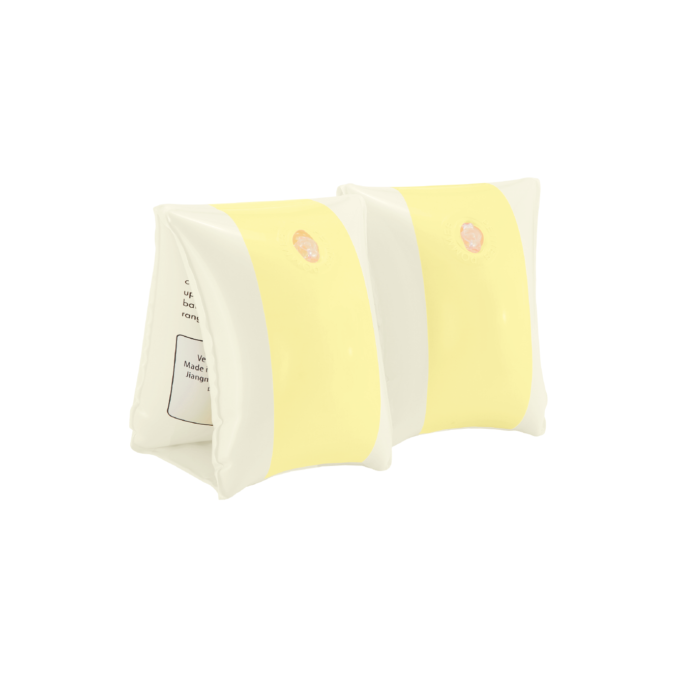 Petites Pommes - Bracelets de natation - Bracelets de natation - Alex - Jaune pastel