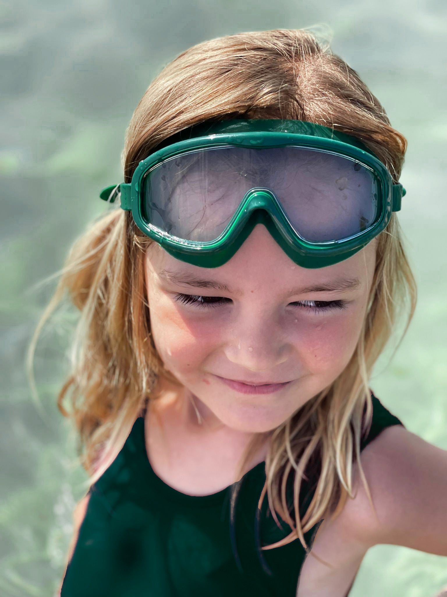 Petites Pommes - Lunettes de natation - Lunettes Hans - Enfant - Vert Oxford