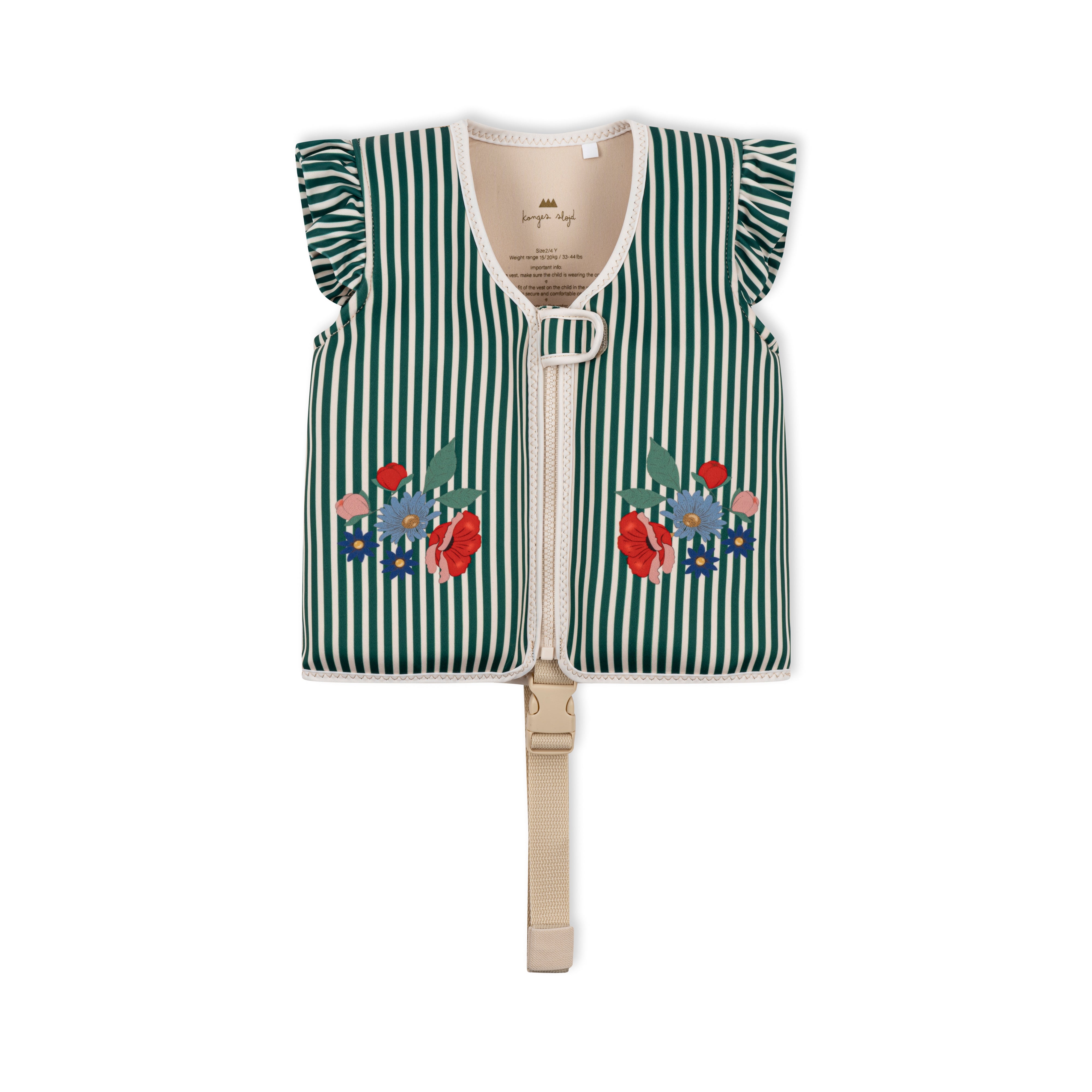 Konges Sløjd Neopreen Float Vest/Zwemvest/Drijfvest - Bunny Tokki - 19/30 kg - 3/6 jaar