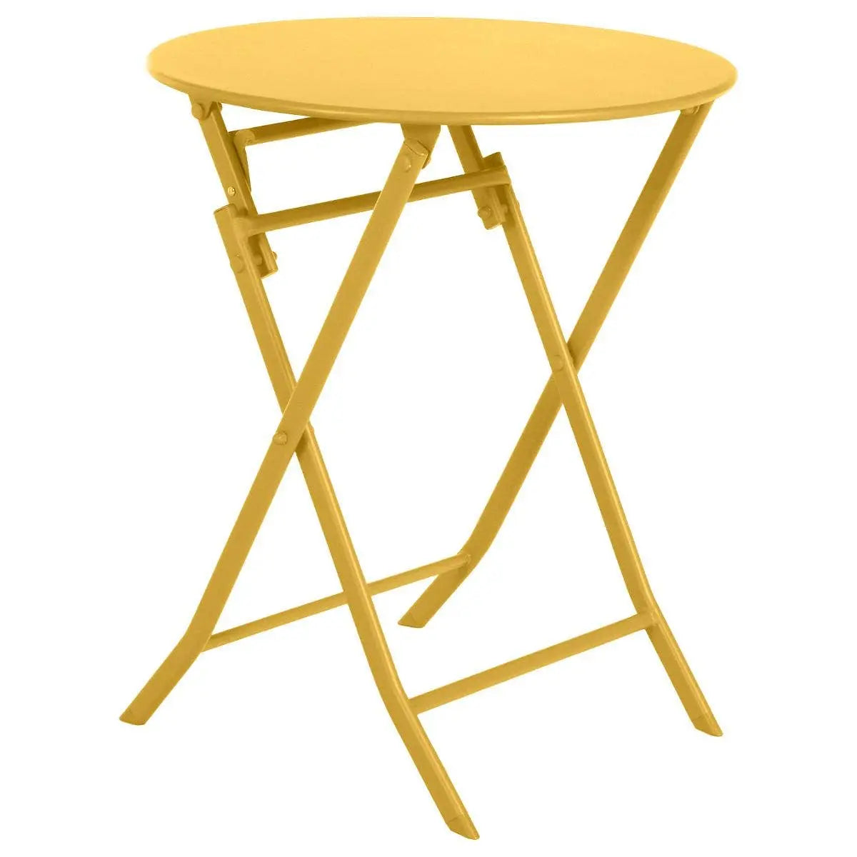 Hespéride Luxe Bistrotafel - Greensboro Tafel - Mosterd - 60x60x91cm