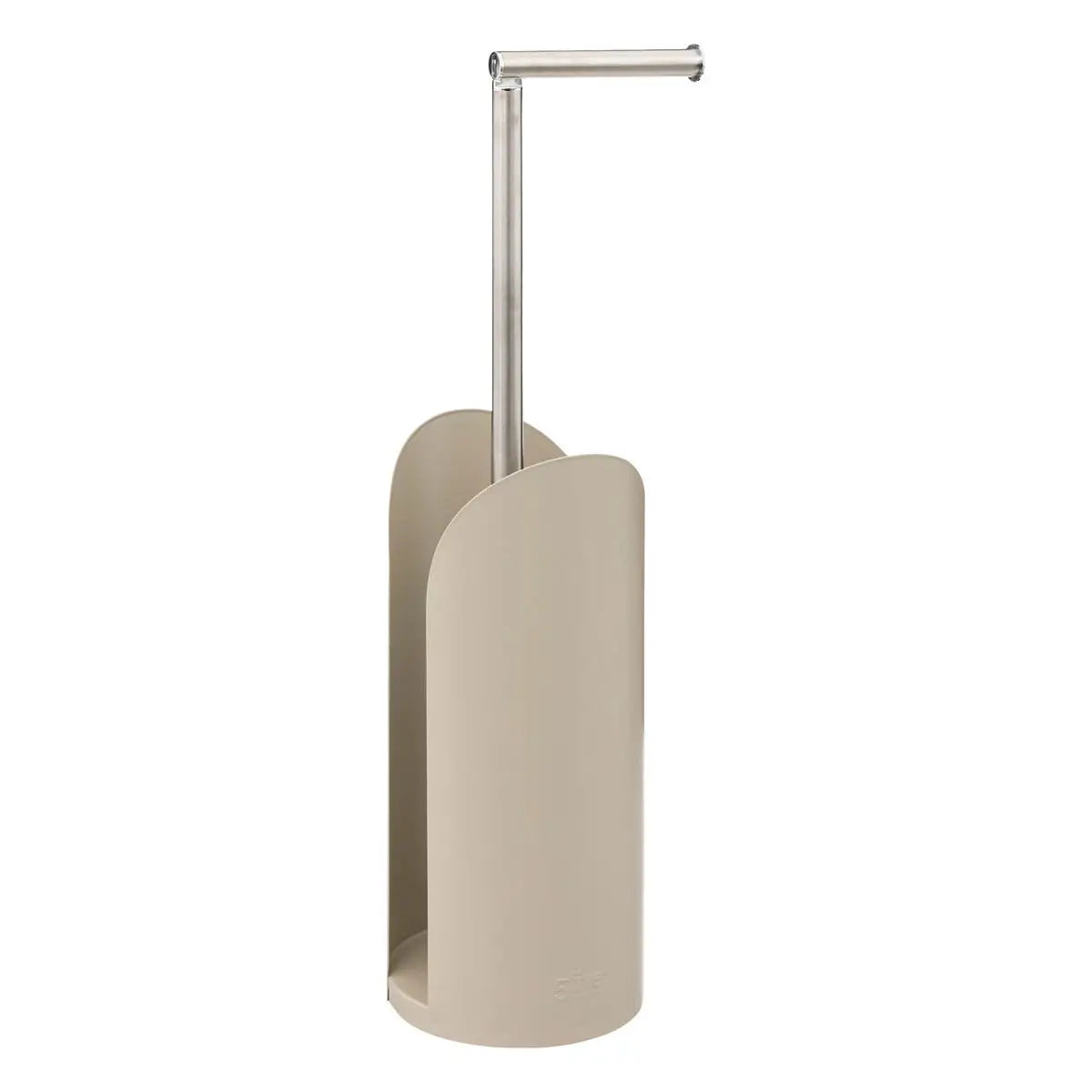 5Five Cocoon Flexibele toilethouder + toiletborstel - Beige