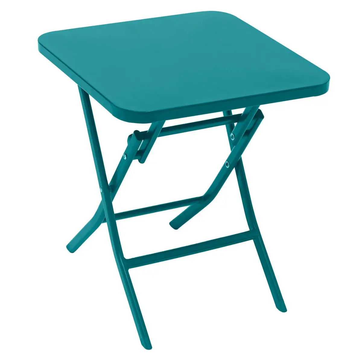 Hespéride Luxe Bistrobijzettafel - Greensboro bijzettafel - Eendblauw - 40x40x45cm