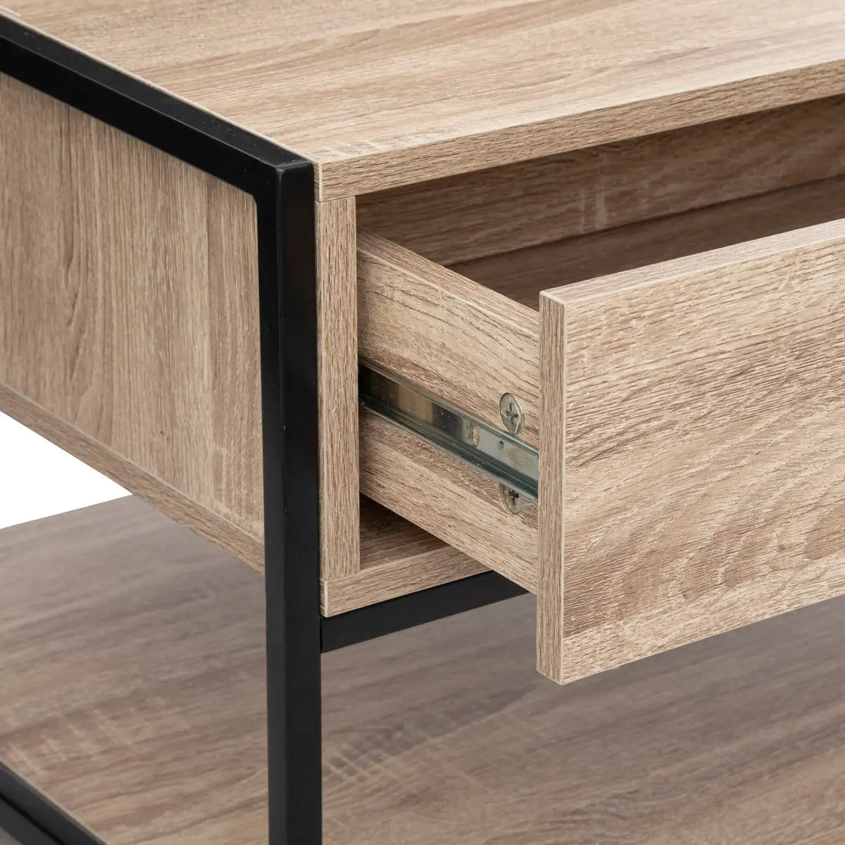 5Five Aliaj Salontafel - 1 Lade - Beige - 100 x 40 x H 50 CM