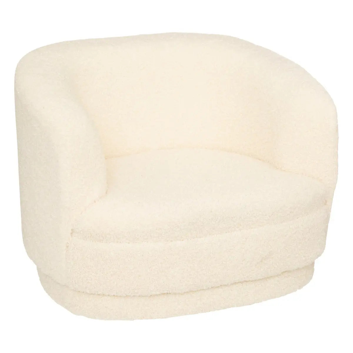 Atmosphera kids Fauteuil / chaise enfant Curly - Blanc