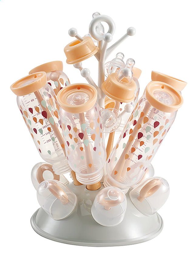 Béaba Draining rack - Drying rack - Pink - Bottle drying rack