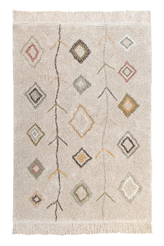 Lorena Canals Wasbaar katoen vloerkleed - Kaarol Earth M - 140x200cm