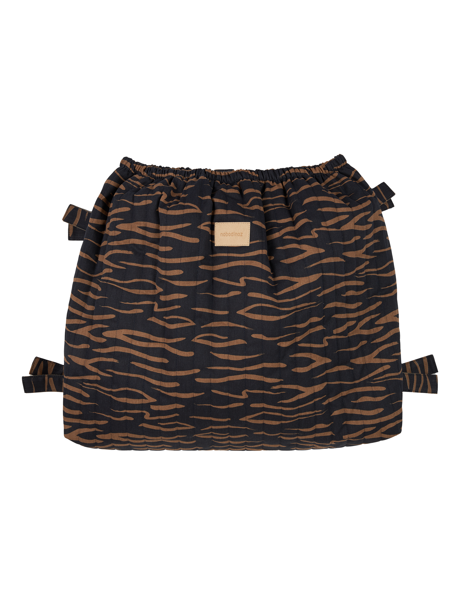Nobodinoz Sac de Rangement Hyde Park - Pour poussette - Vagues Bleues - 50x42x10cm