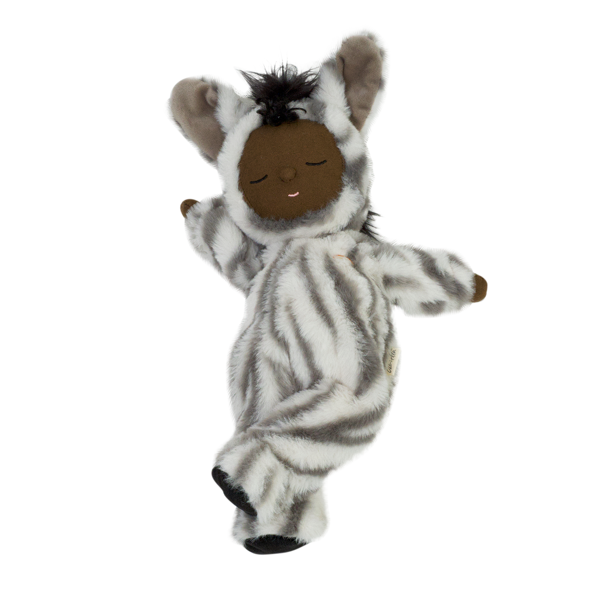 Olli Ella - Cozy Dozy Dinkum Doll Zebra Mini - Knuffel - Pop - Speelknuffel